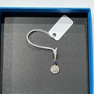 Vera Wang Love Collection 14kt Diamond pendant Dia- .50ctw and Sap-.08ct